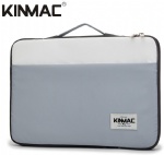 Kinmac Grey and White 360° Protective Laptop Sleeve Bag Case